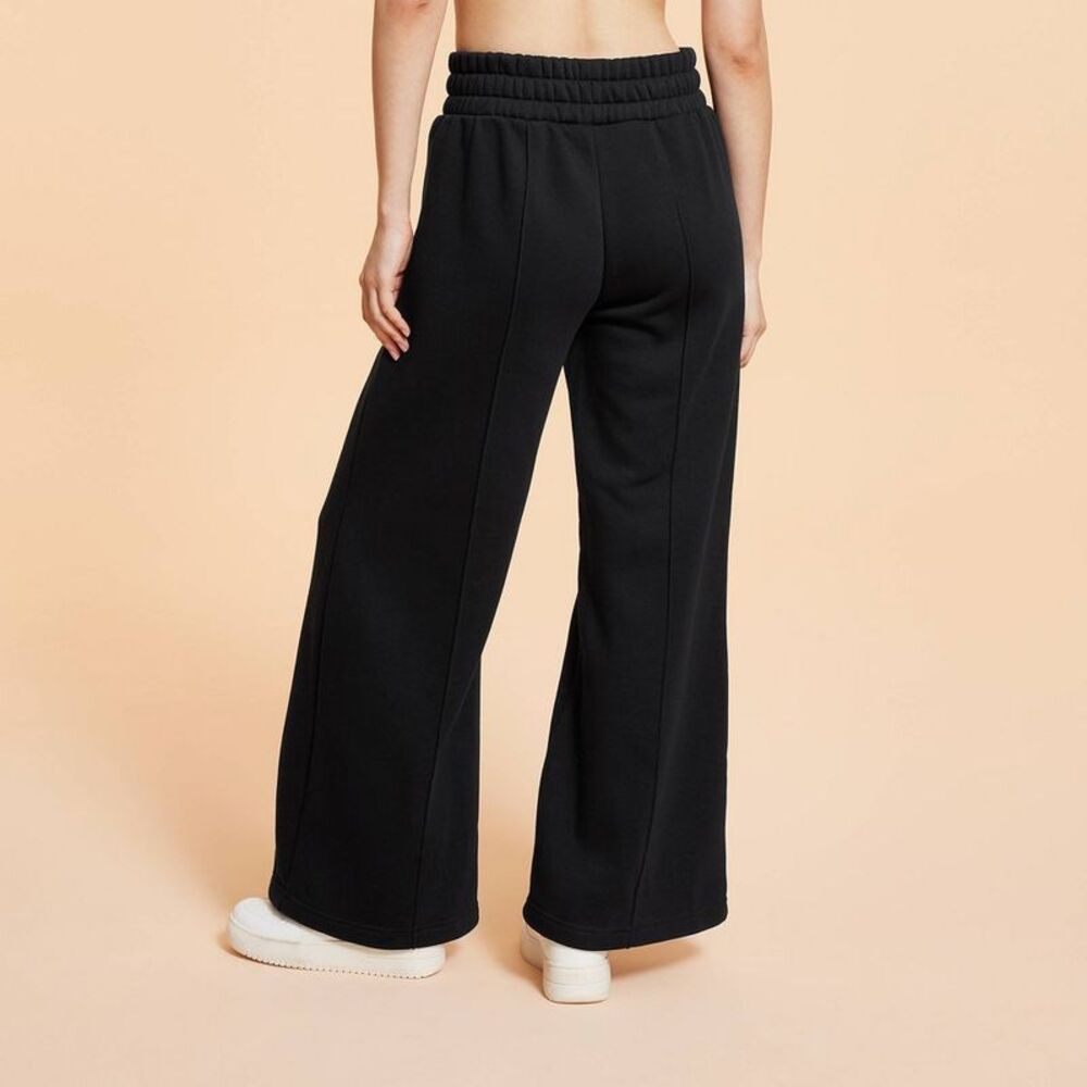 Blogilates -  Women's Travel Trouser High-Rise Wide L Black - Picture 2 of 4